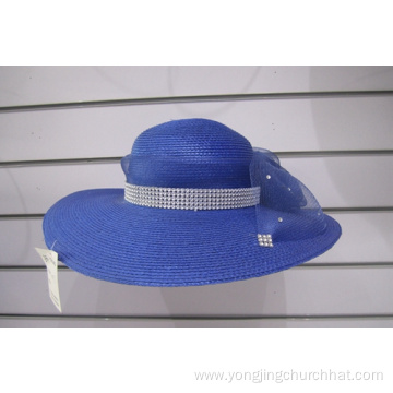 Fashion Women's Poly Braid Church Dress Hats